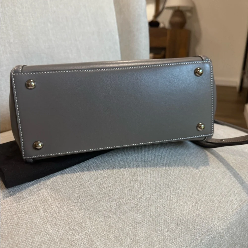 Demellier Midi Paris in Stone Grey - Picture 9 of 14